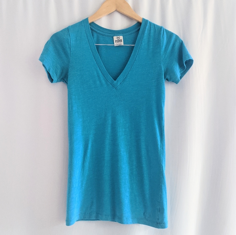 Victoria's Secret Pink V-Neck T-Shirt